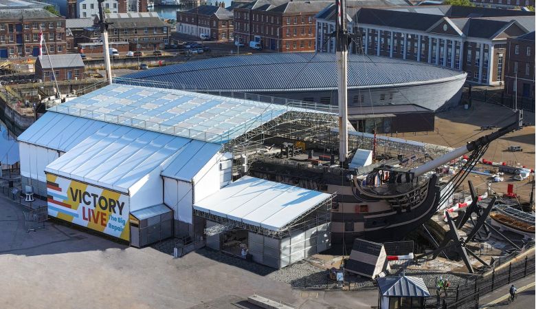 Temporary Roof HMS Victory